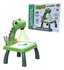 Mesa Com Projetor Infantil De Desenho Dino Na Floresta