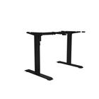 Mesa Com Regulagem De Altura Elétrica Elements Misch Preto Sem Tampo