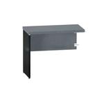 Mesa Complemento PE 40 Pandin 90 Cm Grafito e Preto