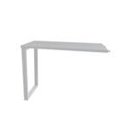 Mesa Complemento Tubular P25 Pandin 90 CM Cinza Cristal