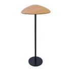 Mesa De Apoio Aurora Alta Louro Freijó/Preto- Lumi