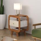 Mesa de Apoio Lateral com USB Artely Theo