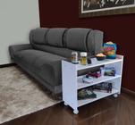 Mesa de apoio lateral para Braço de Sofá (Com rodizios)