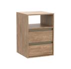 Mesa de Cabeceira 2 Gavetas MDF Select Belmax