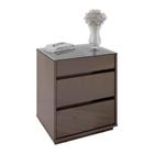 Mesa de Cabeceira Belize 3 Gavetas - Casa D