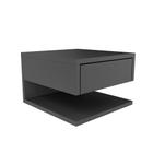 Mesa De Cabeceira Com Gaveta Superior Slim Quarto Mdf - Criptonita