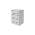 Mesa de Cabeceira Lopas Baião 3 Gavetas