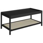 Mesa De Centro 93 CM Pes Madeira Oslo 27961 Nero Artesano - Artesano Móveis