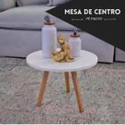 Mesa De Centro Decorativa Para Sala Sofá - KELAN