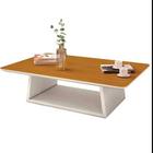 Mesa de Centro Holambra Retangular EDN Off White Cedro