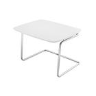 Mesa de Centro Kairos Base Cromada 54x43cm LarFlex