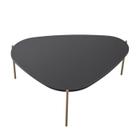 Mesa de Centro Organica Pe Metal Dourado Nero 28015 Artesano - Artesano Móveis