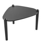 Mesa de Centro Organica Pes Madeira Nero Preto 28012 Artesano - Artesano Móveis