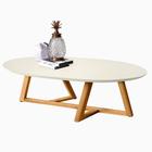 Mesa De Centro Para Sala C393 Off White Nature Tebar Off White Nature - Tebarrot