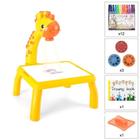 Mesa de Desenho Projetora Infantil Com Slides e Projeção kit Completo