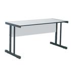 Mesa de Escritorio 160 cm Metalúrgica Ubaense Cristal