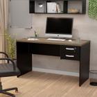 Mesa De Escritório Escrivaninha 1.20x60 C/gaveteiro Netmobil