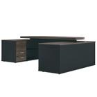 Mesa de Escritório Tamburato Presidente com Connect Charuto/Preto - Artany