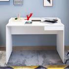 Mesa de estudo Escrivaninha Slim Artany Branco