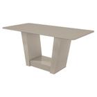 Mesa de Jantar Apogeu 160 cm Off White Lopas - MÓVEIS LOPAS