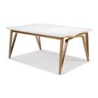 Mesa de Jantar Boreal com Vidro