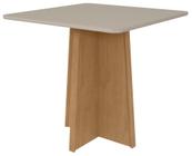 Mesa de Jantar Celebrare 90x90 Amêndoa Clean/Off White Lopas