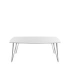 Mesa de Jantar Cerys 184 cm - Branco Fosco - Província