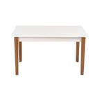 Mesa de Jantar Luiza 135cm - Branco - MADE MOVEIS CEDRENSE LTDA