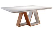 Mesa de Jantar Moderna - Vogue-2,20x1,10m - Requinte Salas