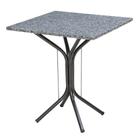 Mesa de Jantar Quadrada Thais Preta 70 cm