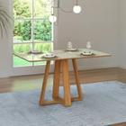 Mesa de Jantar Retangular 4 Lugares 135cm 100% MDF