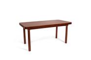 Mesa de Jantar Retangular 6 Lugares de Madeira 160x80 França Imbuia - Straub Web