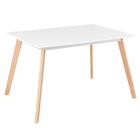 Mesa de jantar retangular Leda - 80 x 120 cm -