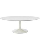 Mesa de Jantar Saarinen Oval 120x80 cm Laqueada