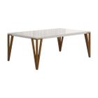 Mesa de Jantar Suiça C03 180x90 cm - ADJ Decor