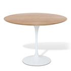 Mesa de Jantar Tulipa Saarinen Redonda 110 cm - Freijó