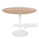 Mesa de Jantar Tulipa Saarinen Redonda 160 cm Tampo Freijó