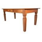 Mesa de Madeira Maciça de Demolição com Gavetas (Apenas a Mesa)