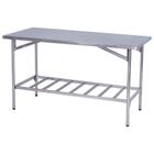 Mesa de Manipulação Benfati Inox 430 120X60CM Paneleiro Gradeado TB 1 1/4" 206GR