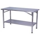 Mesa de Manipulação Benfati Inox 430 180X60CM Paneleiro Liso TB 2" 409CL