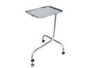Mesa de Mayo Inox com bandeja Inox c/ regulável