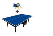 MESA DE PING PONG MDF 18mm Klopf 1084 C/ RODAS + KIT Completo 5031