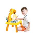 Mesa de Pintura de Desenho de Projetor de Led Infantil (Amarela)