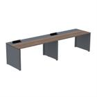 Mesa de Plataforma Simples para 2 Pessoas Corporativa 120x792/2p Pscpp120/792/2p