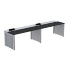 Mesa de Plataforma Simples para 2 Pessoas Corporativa 140x792/2p Pscpp140/792/2p