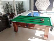 Jogo Mini Mesa de Bilhar Sinuca Compacta em Madeira Snooker com 2 Tacos  9cmx31cmx51cm - 99 Toys - Mesa de Sinuca - Magazine Luiza