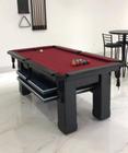 Mesa de Sinuca e ping pong - 2,20x1,20 - Nelson Bilhares