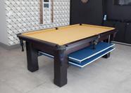 Mesa de Sinuca e ping pong - 2,20x1,20 - Nelson Bilhares