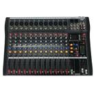 Mesa De Som 12 Canais Com Bluetooth, Delay, USB, MP3, +48V e Display Digital - Lelong