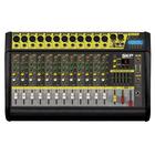 Mesa de Som Amplificada SKP VZ-120 II de 12 Canais 500WRMS com Bluetooth e Efeitos